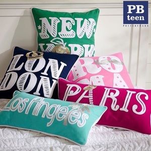 Pottery Barn Teen London Pillow